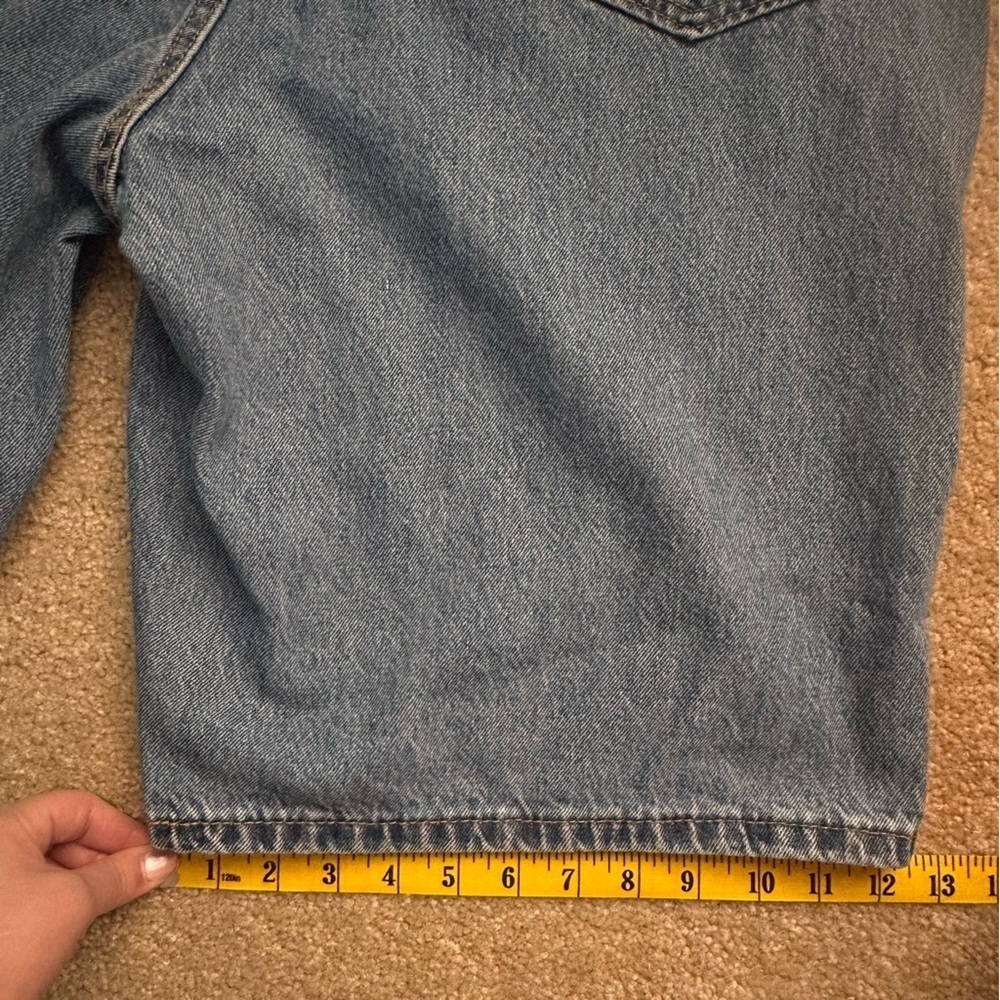 Levi’s 469 Loose 12" Men’s Shorts Medium Wash Non Stretch Size 42 - Picture 7 of 9